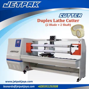 CUTTER DUPLEX LATHE CUTTER (2 Blade + 2 Shaft) - Mesin Pemotong Isolasi