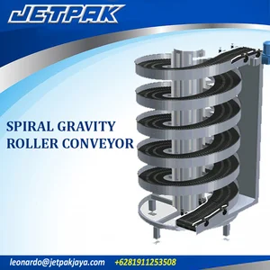 SPIRAL GRAVITY ROLLER CONVEYOR - Bucket Elevator