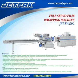 FULL SERVO FILM WRAPPING MACHINE - Mesin Wrap