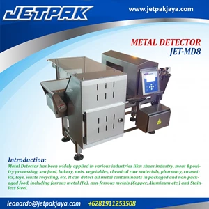 METAL DETECTOR (JET-MD8) - Mesin Detektor Logam