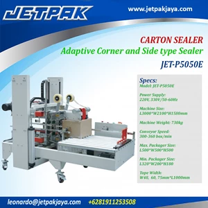 CARTON SEALER (Adaptive Corner and Side-type Sealer) (JET-P5050E)