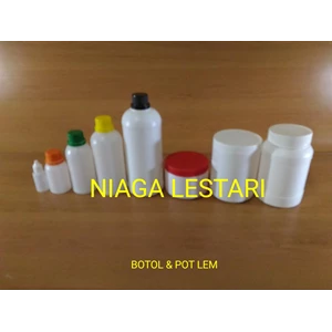 Botol Plastik Dan Pot Lem Ukuran 5Ml