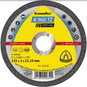 Batu Potong Klingspor Kronenflex A 960 TZ Special / Cutting wheel/ Cutting Disc/ Mata Gerinda