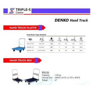 Denko Plastic And Iron Hand Truck 