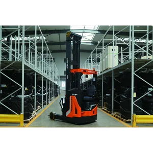 Forklift Reach Truck Noblelift Kapasitas 2 Ton Tinggi 6 Meter Curtis Controller