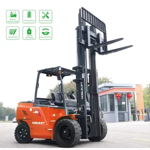 Noblelift Forklift Elektrik Kapasitas 8 Ton Tinggi 3 Meter Baterai Lithium Garansi 5 Tahun Tipe FE4P80N