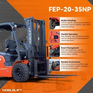 Noblelift Forklift Elektrik Kapasitas 3 Ton Tinggi 3 Meter Garansi Baterai 6 Tahun Seri FE4P30NP