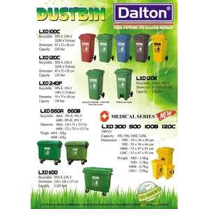 Tempat Sampah / Tong Sampah Medis Dalton kapasitas 30 - 100 Liter