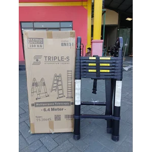 Tangga Teleskopik Double Triple S 6.4 Meter (TS 2064S)