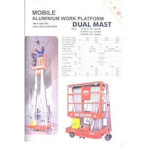 Dalton Gtwy 13 Meter Electronic Aluminum Ladder Dual Must