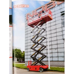 Scissor Lift Murah Daru - Tangga Electrik Alat Berat  lift 16 Meter