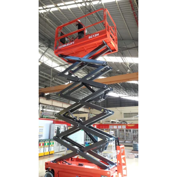 SECISSOR LIFT 14METER   MR BAHRI DENKO JAKARTA 2021
