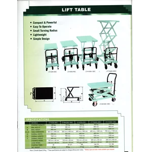 secissor lift table