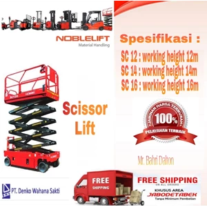 Mobile Scissor Lift - Aerial Work Platform 12m 14m 16m - Mr Bahri Dalton 
