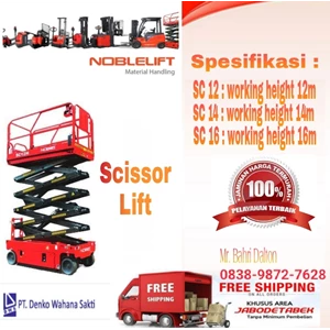 Scissor lift noblelift 12meter - 14meter - 16meter Termurah 2022