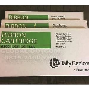 TALLY GENICOM RIBBON CARTRIDGE 6300 PN: 086039