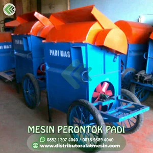 Mesin perontok padi atau power Thresser
