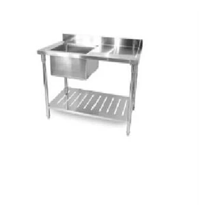 Meja Wastafel atau Meja Sink Stainless Steel Cabinet 304