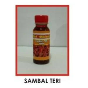Oleh oleh Khas Surabaya Sambal Teri Jawa Hot Melotot