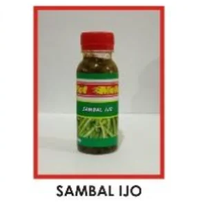 Oleh oleh Khas Surabaya Sambal Ijo Hot Melotot