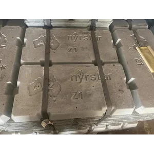 ZINC ingot Nyrstar AUSTRALIA SHG 99.995% / Plat Galvanis