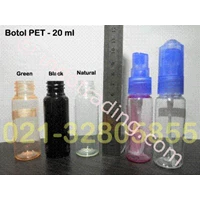 Botol Pet 20 Ml Dengan Pump Spray