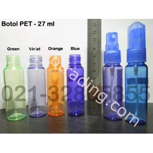 Botol Pet 27 Ml Dengan Pump Spray