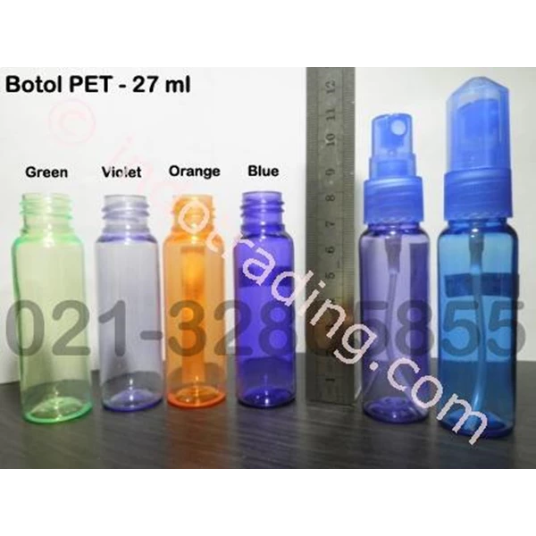 Botol Pet 27 Ml Dengan Pump Spray