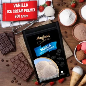 Bubuk Minuman Magfood Premix Ice Cream Vanila 960 Gram 