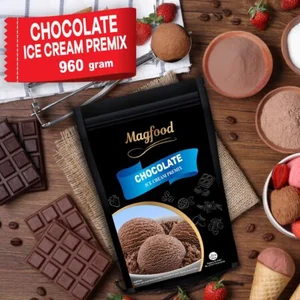 Bubuk Minuman Magfood Premix Ice Cream Chocolate 960 Gram
