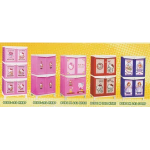 Lemari plastik Napolly 2 pintu