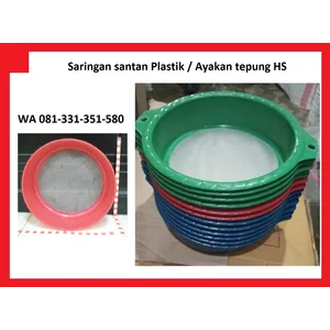 Saringan Teh Santan Plastik & Ayakan Tepung HS