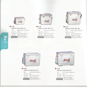Marina Cooler Boxes 6 liter Lion Star code I-15
