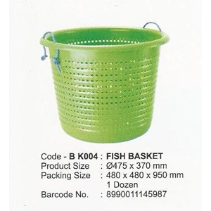 Keranjang ikan plastik atau fish basket merk Maspion kode BK004
