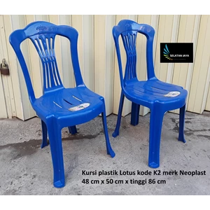 Plastic seat Lotus code K2 blue brand Neoplast