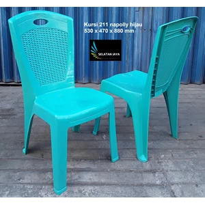 Napoli plastic chair code 211 green