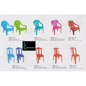 Kursi plastik lotus merk neoplast