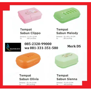 Tempat sabun plastik merk DS Perlengkapan Mandi