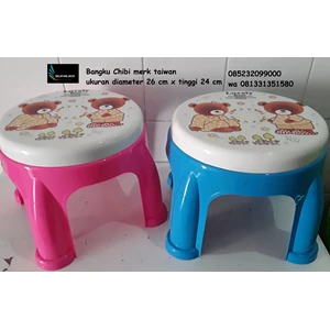 Taiwan brand children's chibi stool plastic chair