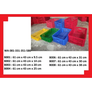 Keranjang Plastik industri lubang kuat
