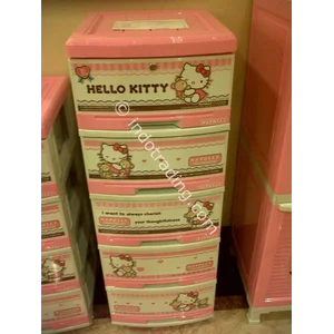 Lemari Plastik Hello Kitty Merk Napolly
