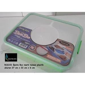 Kotak makan plastik bento merk Taiwan RCS101