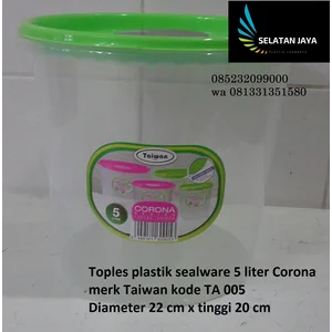 Toples plastik Sealware Corona 5 liter TAIWAN TA005