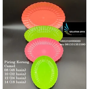 Piring plastik model kerang Mercury 12