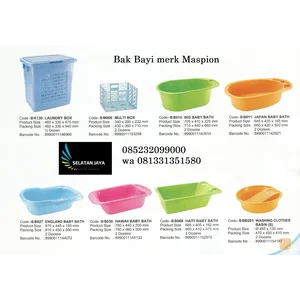 Bak mandi bayi plastik merk Maspion