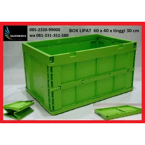Box Container plastik lipat multifungsi untuk industri
