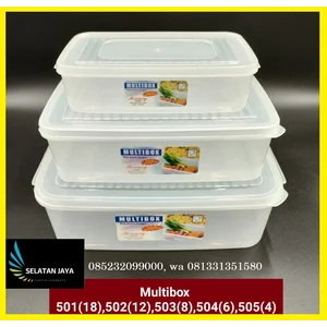 Tepak kotak makan Plastik Multibox Mercury 501