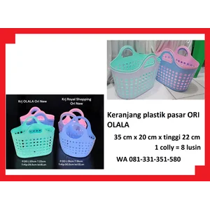 Keranjang Plastik PASAR ORI OLALA