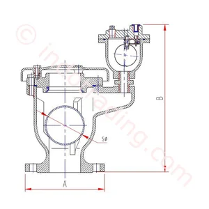 Air Relief Valve Double Orifis Tipe 9101 Merk Weilong