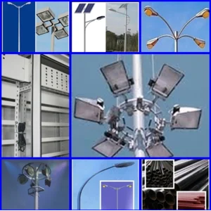 Tiang Lampu Sorot Highmast
